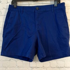 Amazon Essentials navy chino shorts-5 inch